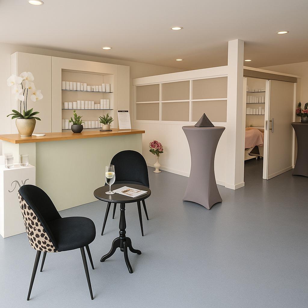 Empfangsbereich Hautschimmer Studio Neumarkt